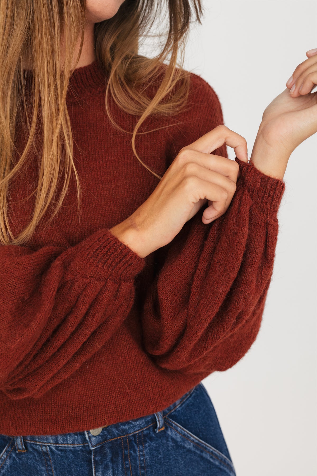 zero-waste women knit