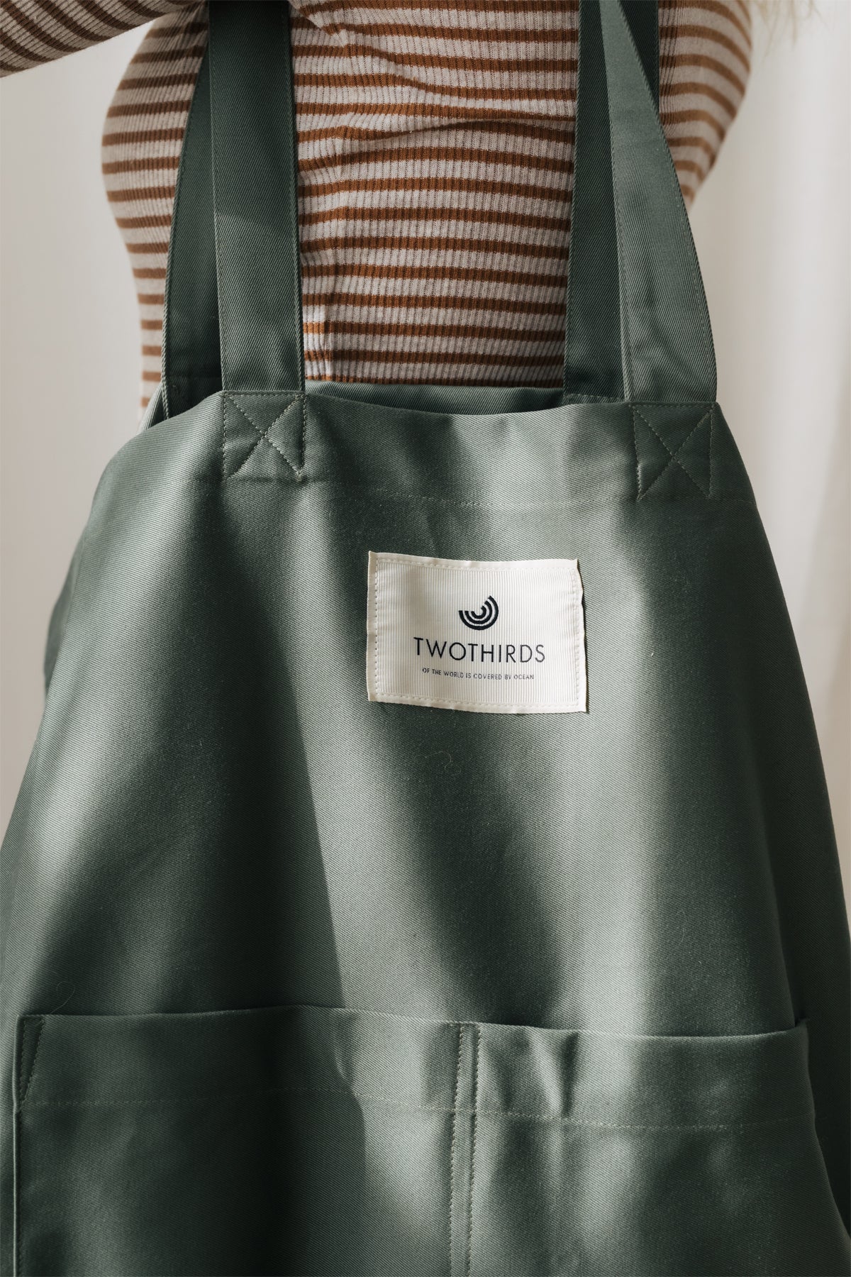 Basic Tote Bag - Washed Green