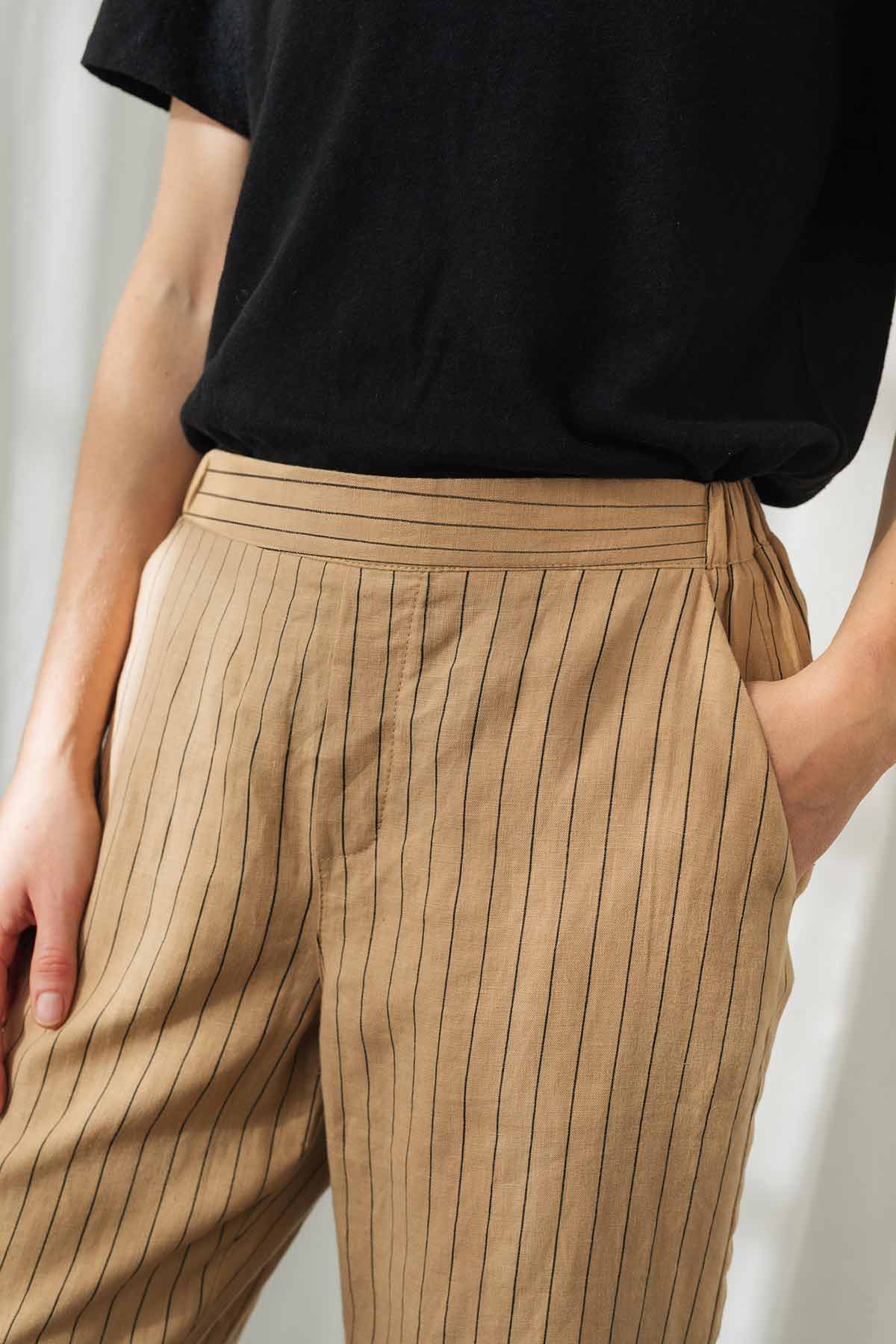 Lihue - Desert Khaki Stripes