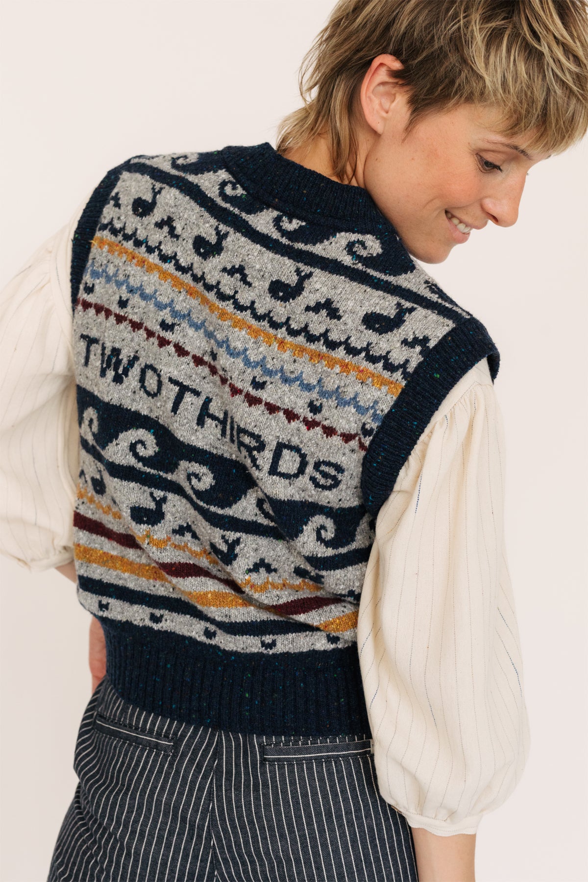 TWOTHIRDS jacquard vest