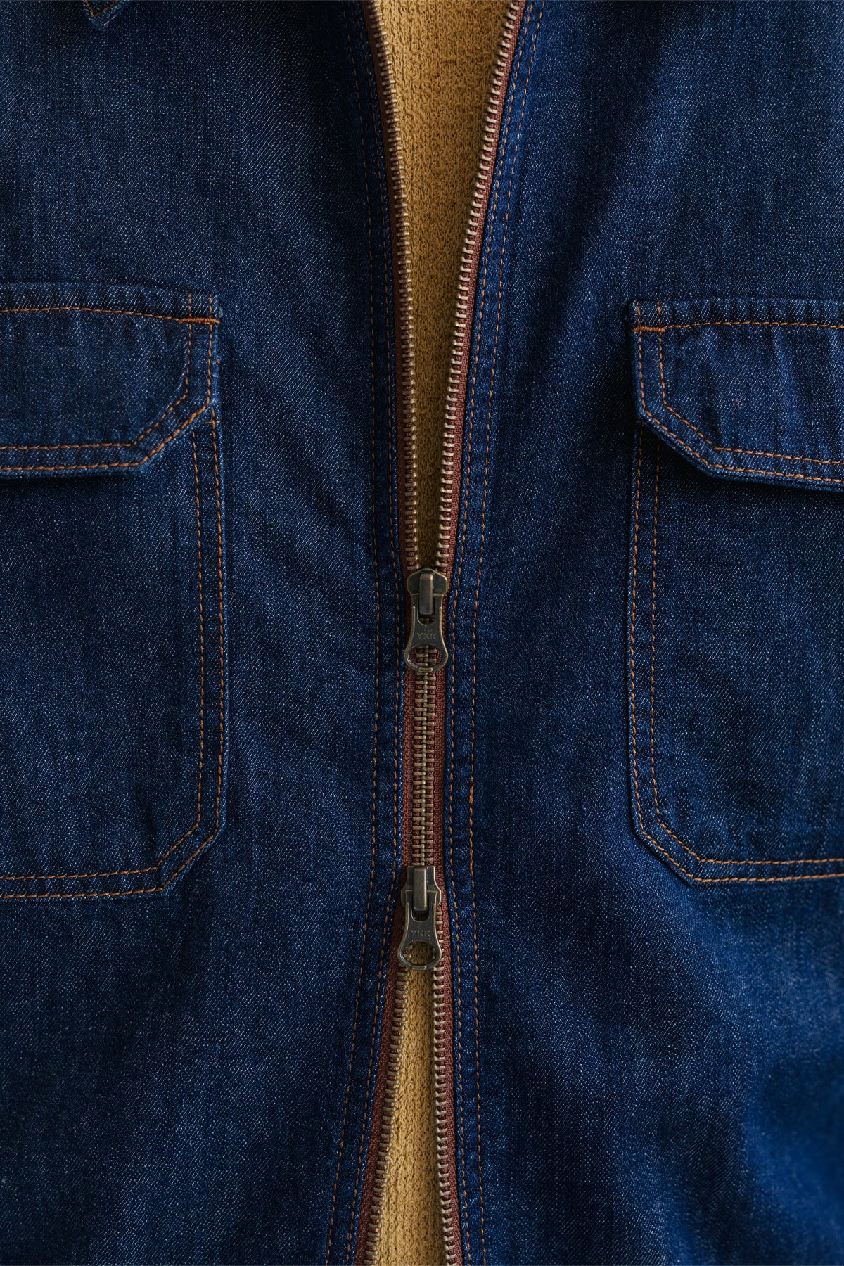 sustainable denim jacket for men