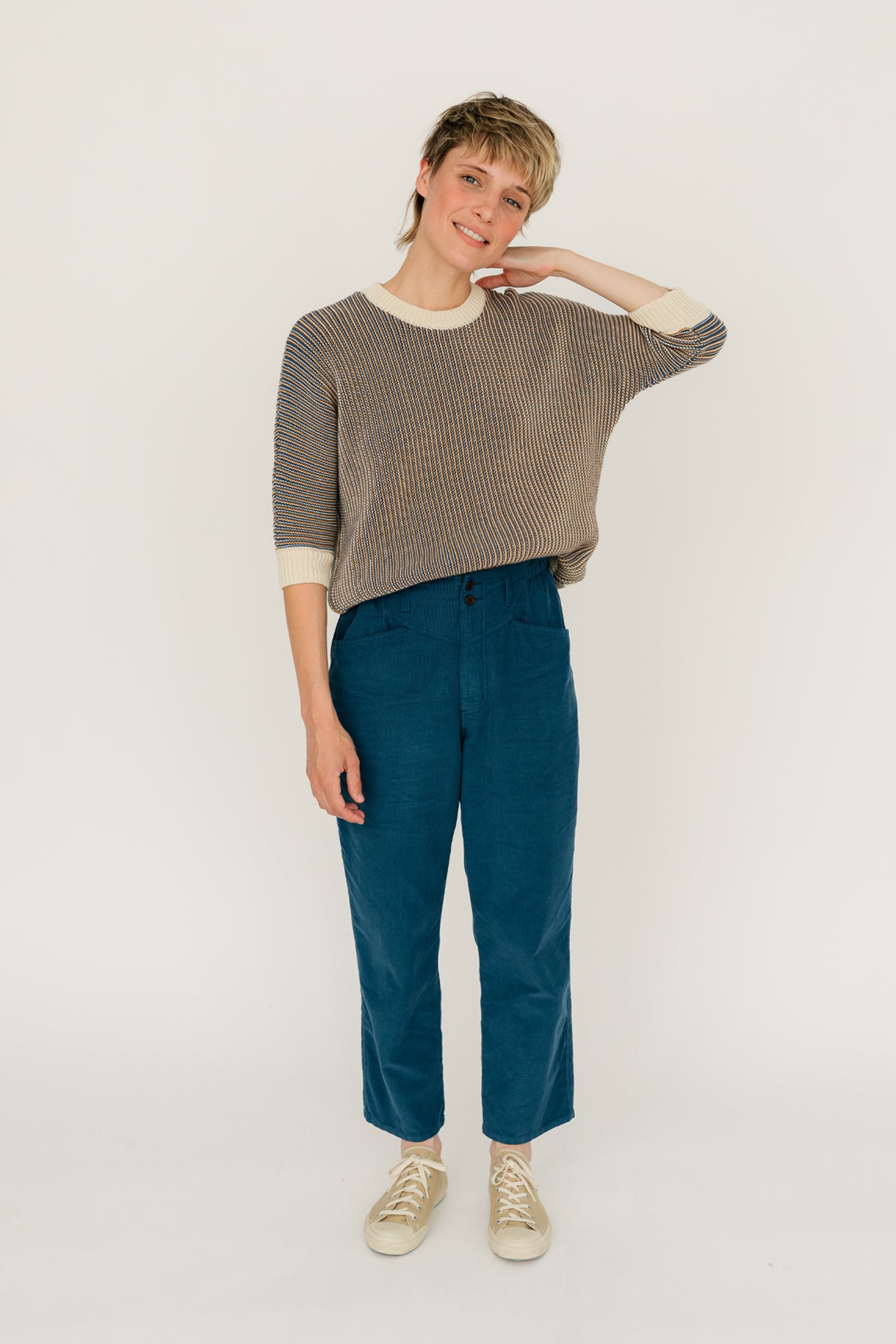 vegan knitted sweater for women