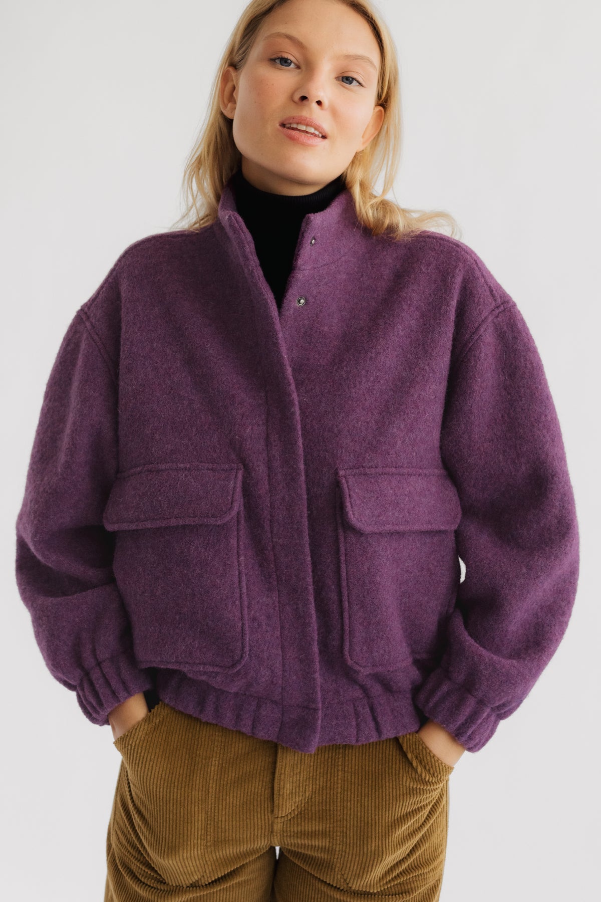 meta-preview, wool women jacket.