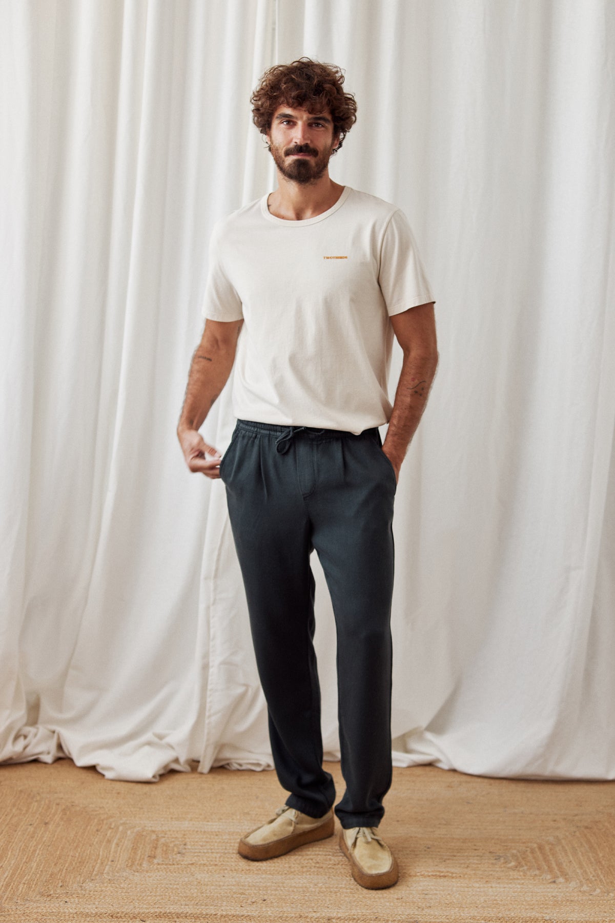 sustainable pants for men