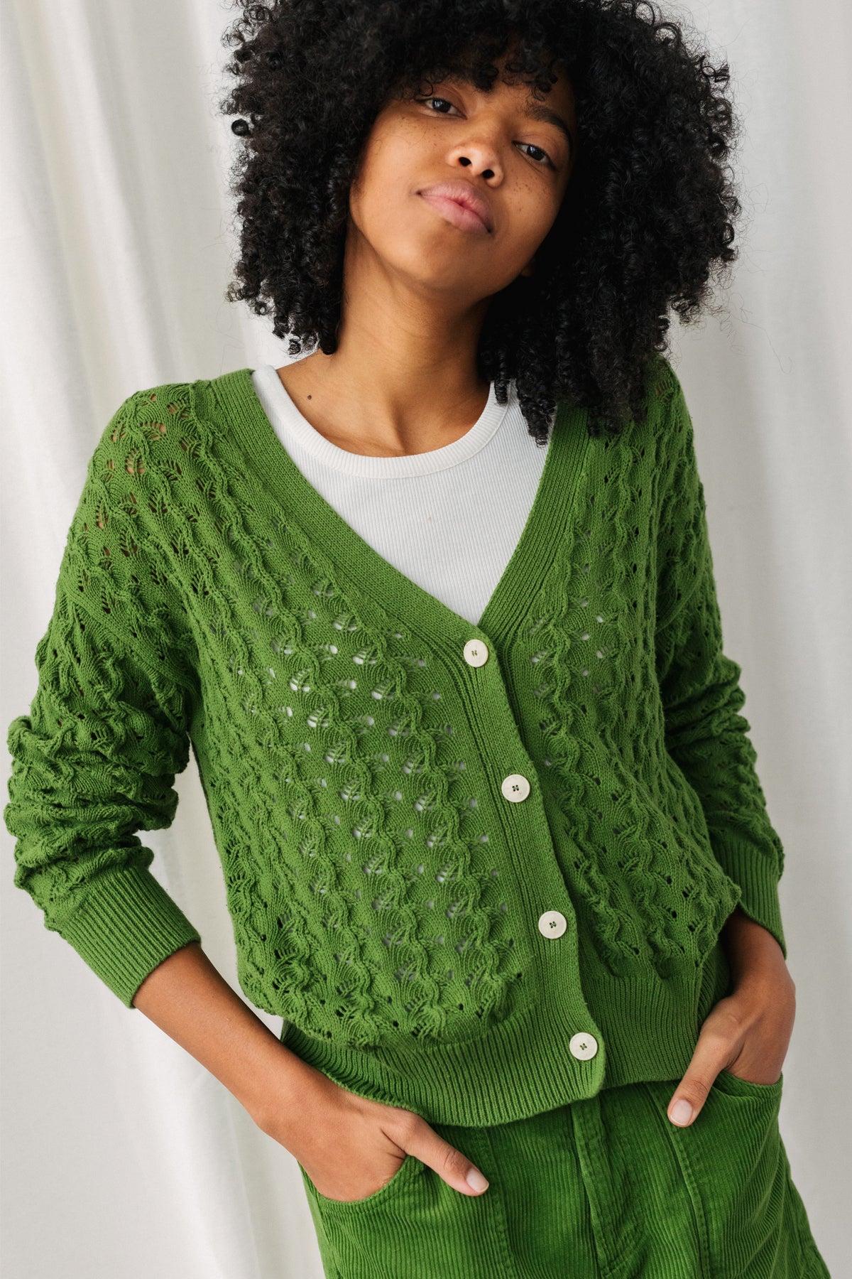 Knits Women - Sully - Grass Green | Fair Fashion by TWOTHIRDS