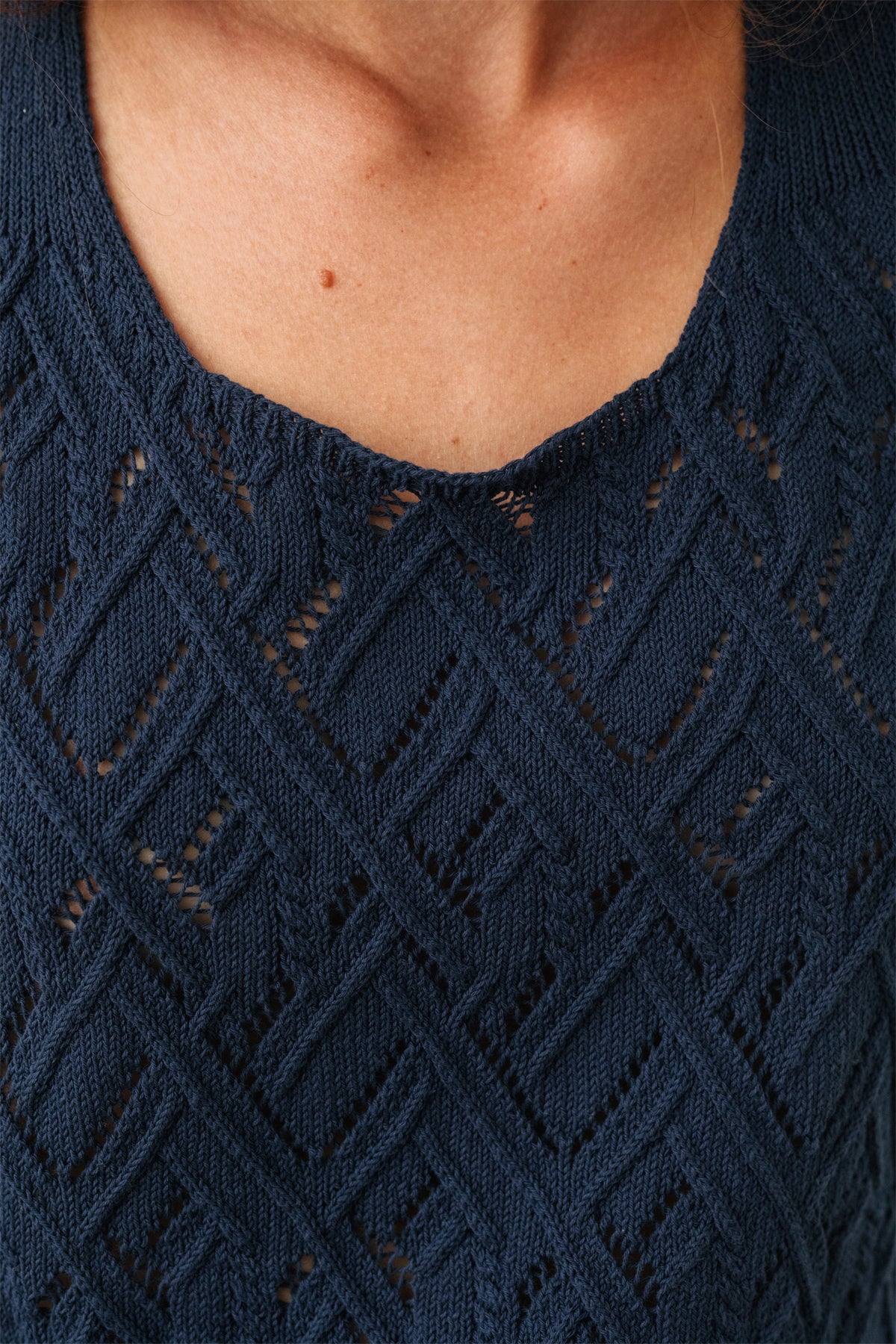 organic cotton sleeveless knit