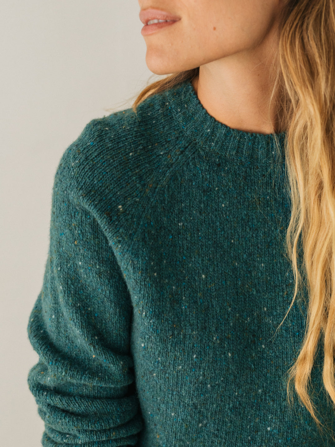 wool knit for women made in Europe