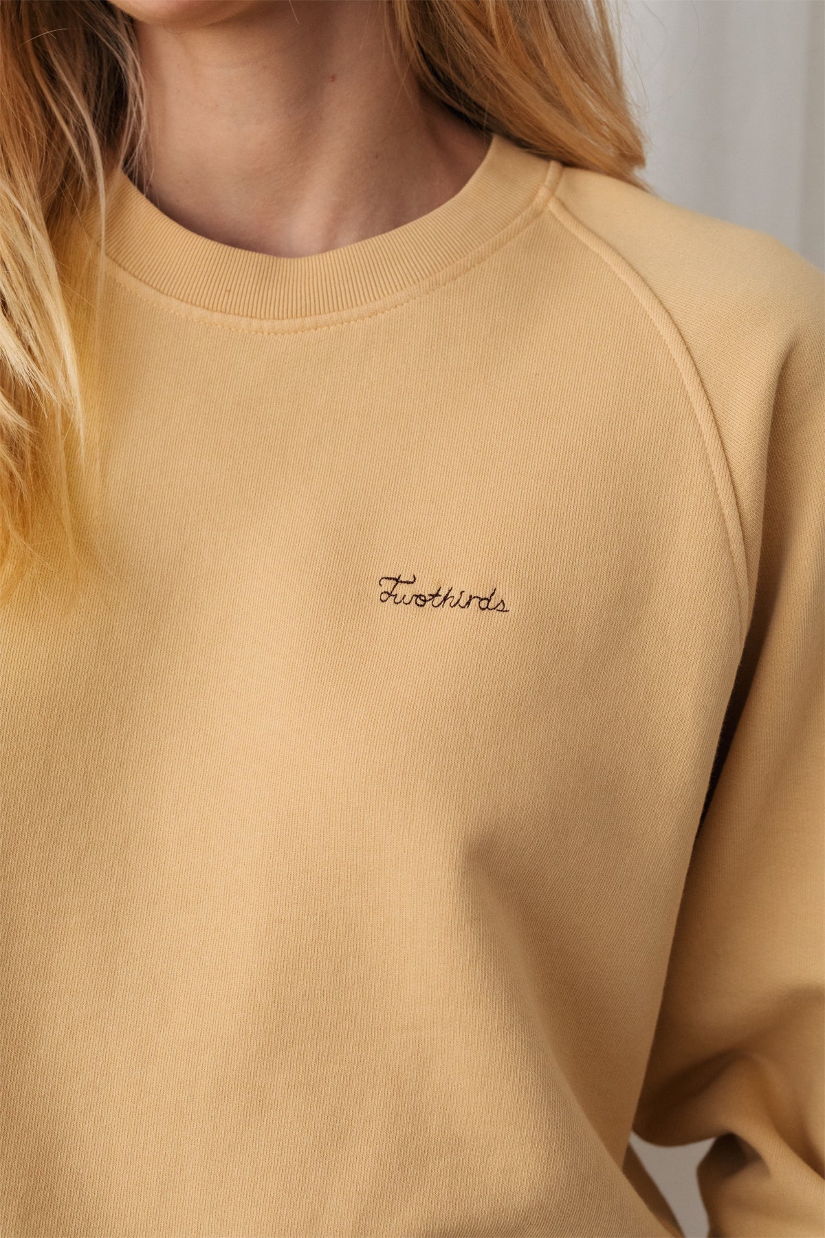 embroidered sustainable sweat