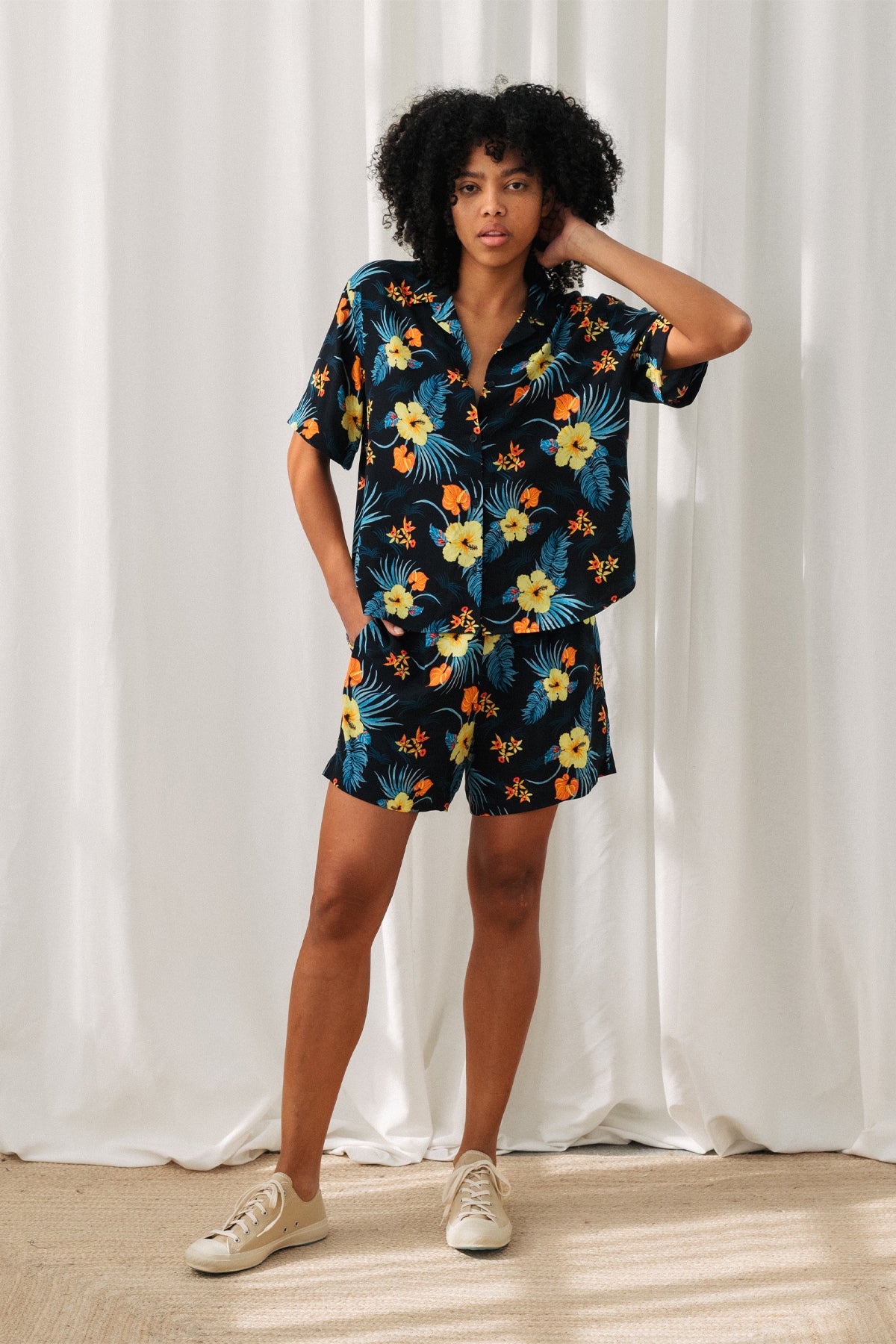 TWOTHIRDS sustainable floral outfit