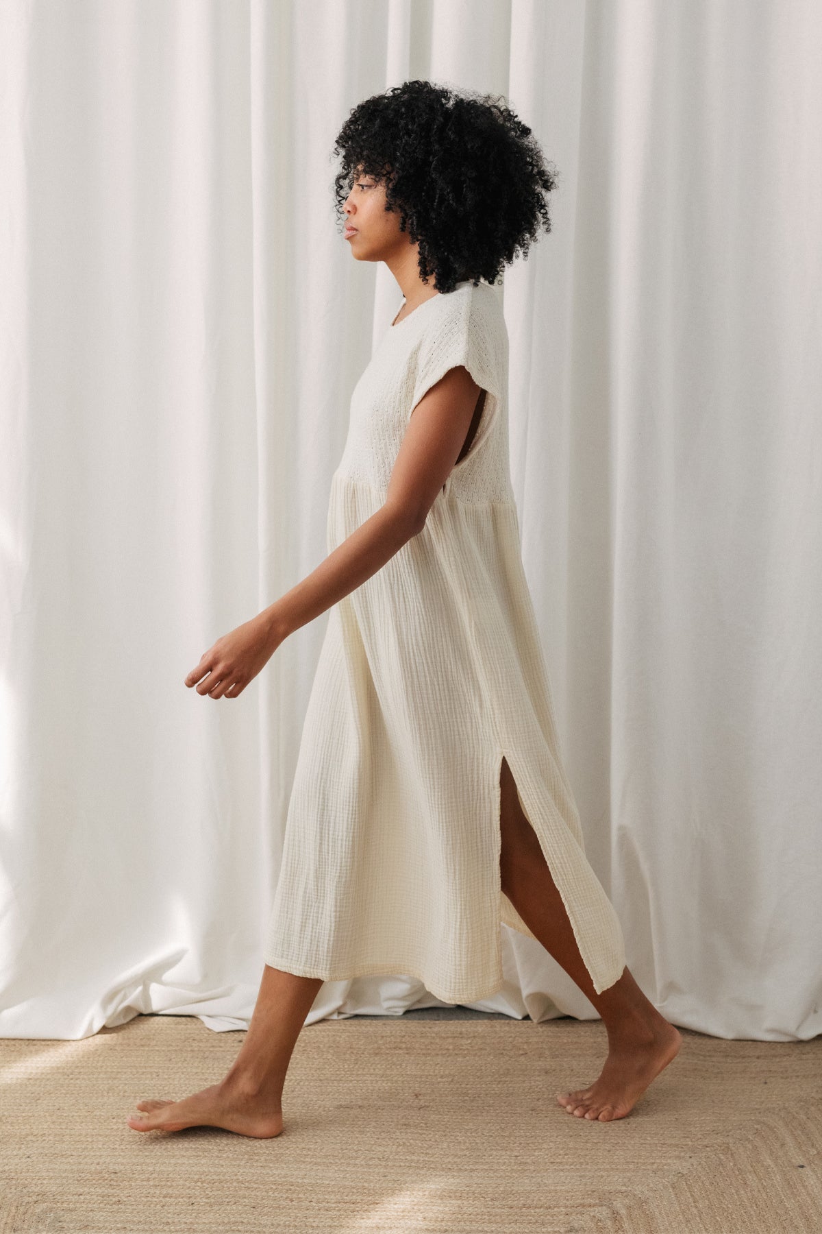 sustainable white dress