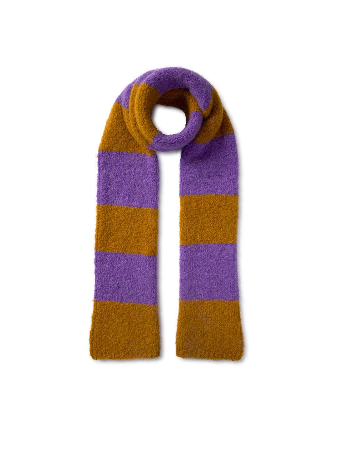 Bicolour Scarf - Curry