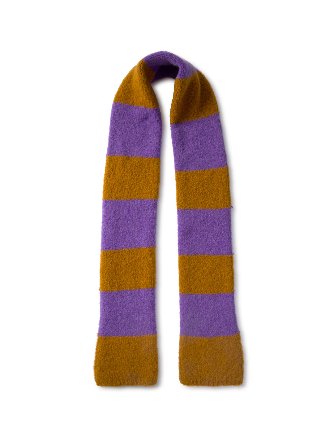 Bicolour Scarf - Curry