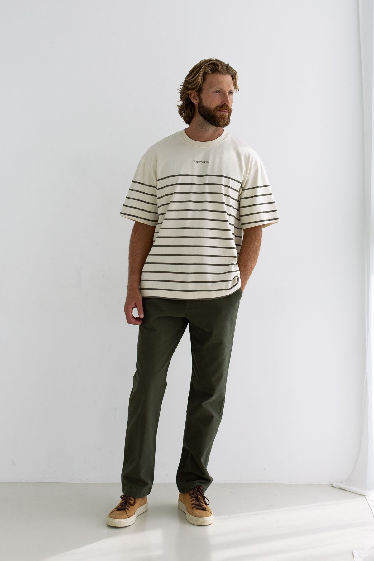 Esker - Khaki Stripes