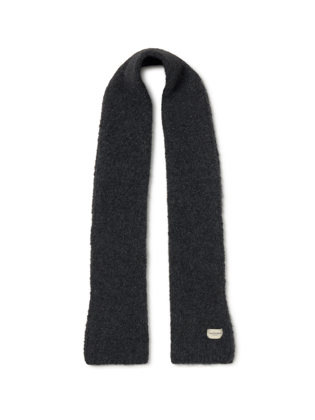 Plain Colour Scarf - Dark Grey