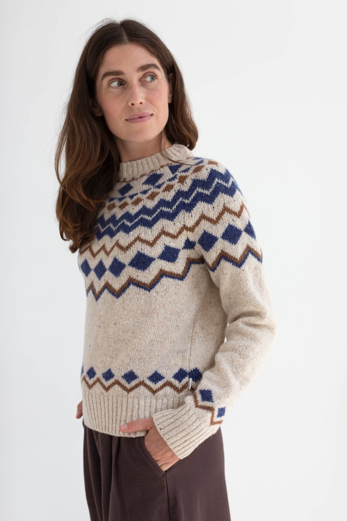 Riva - Jacquard Beige