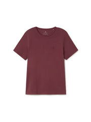 The Organic Cotton Tee - Mahogany - Mahogany / Small