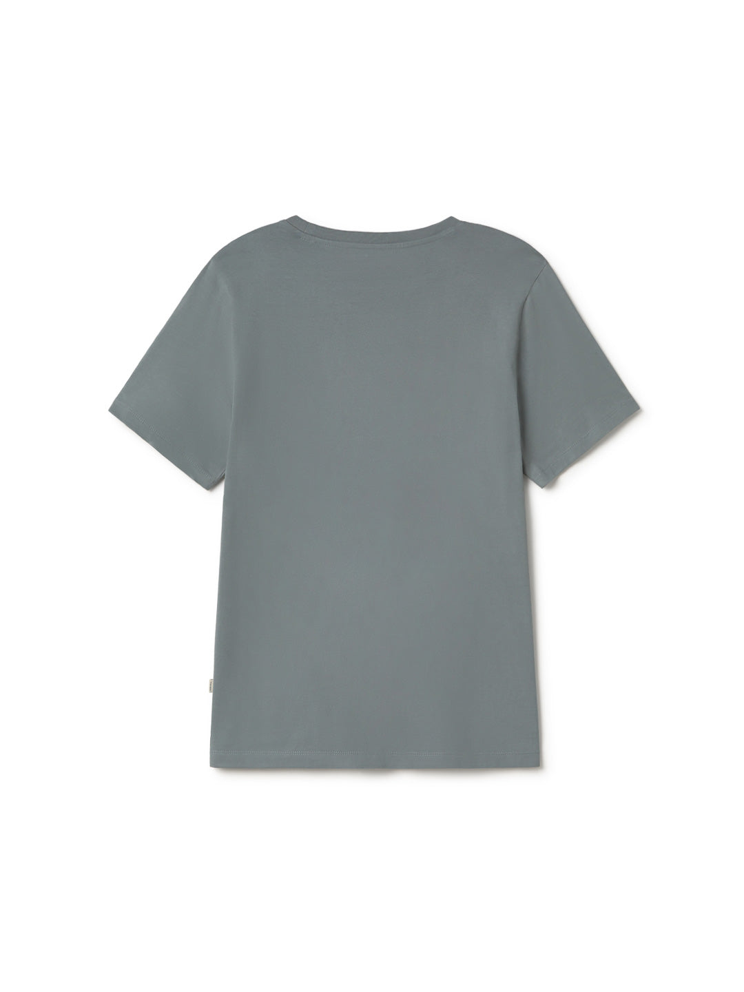 The Organic Cotton Tee - Steel Blue