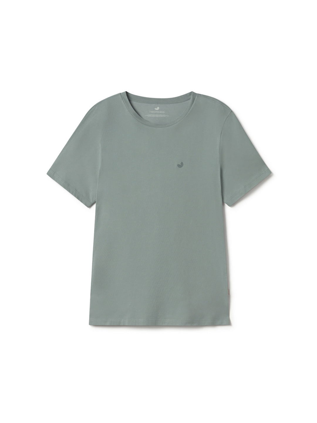 The Organic Cotton Tee - Lead Blue