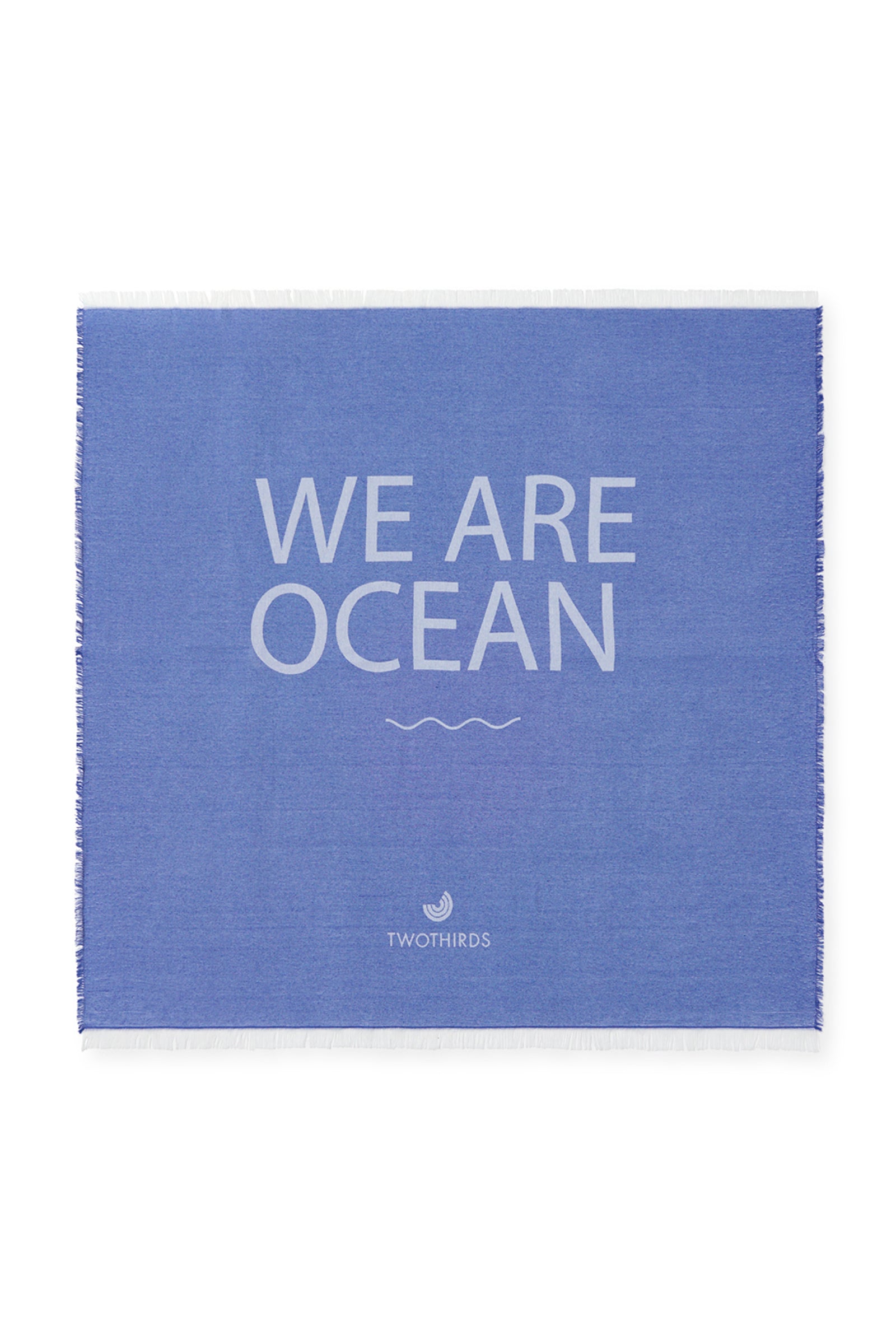 Travel Towel We Are Ocean Big - Blue