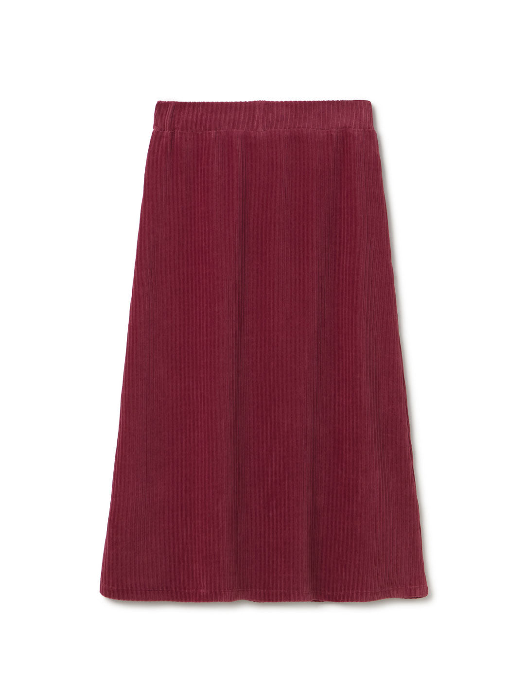 Sustainable vegan corduroy skirt