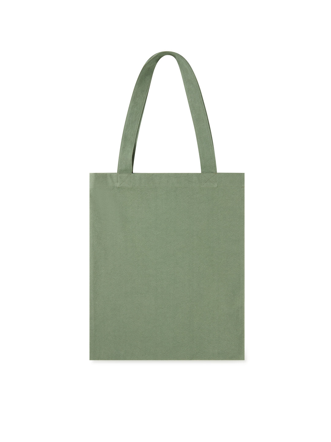 Dark green canvas online tote bag