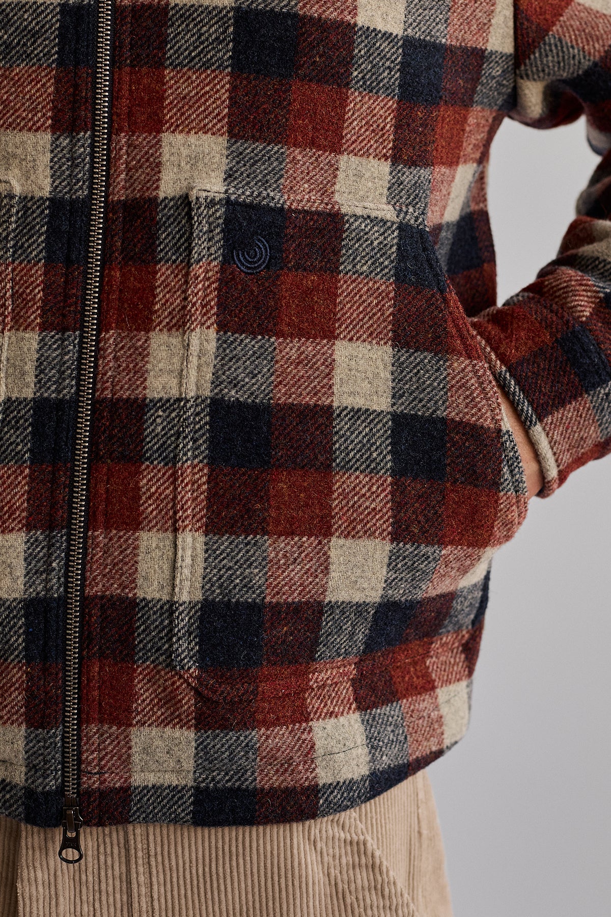 Ballycuggeran - Navy Red Ecru Checks