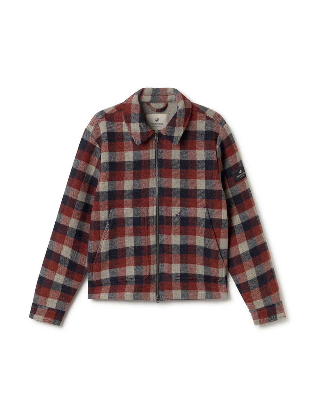 Ballycuggeran - Navy Red Ecru Checks