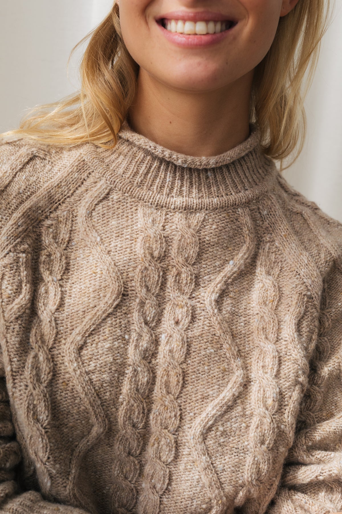 authentic donegal yarn knit for women