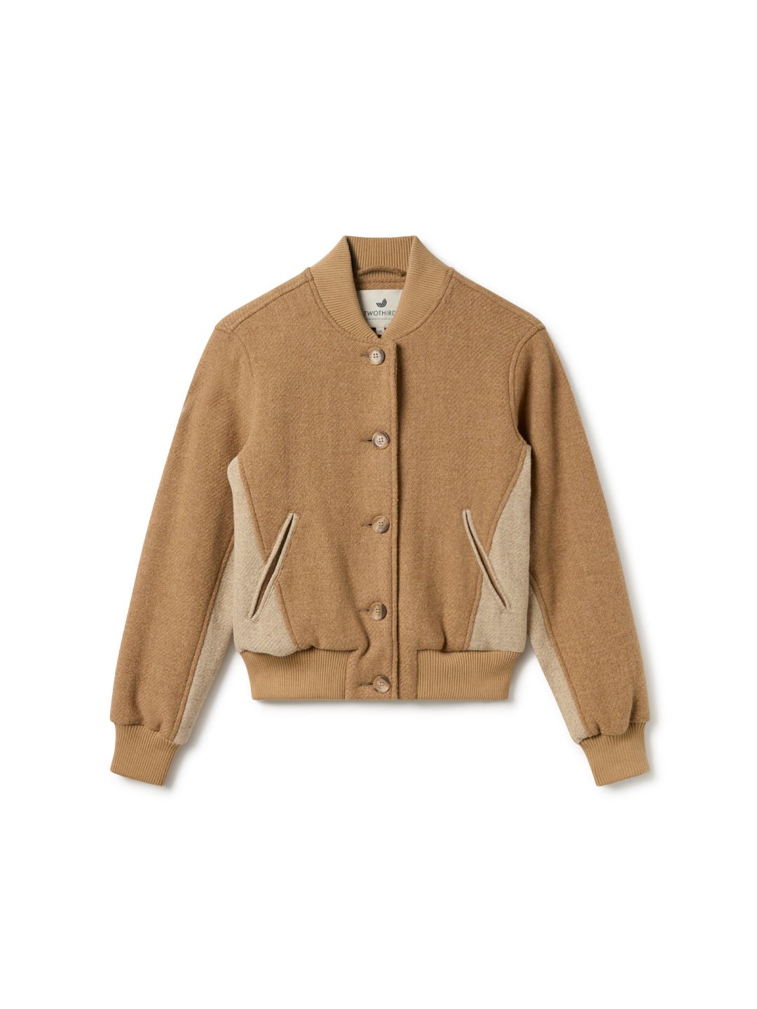 WHOWHAT 「 TIBET BLOUSON TYPE.2 」beige Waterproof-Bomber-Jacket-for-