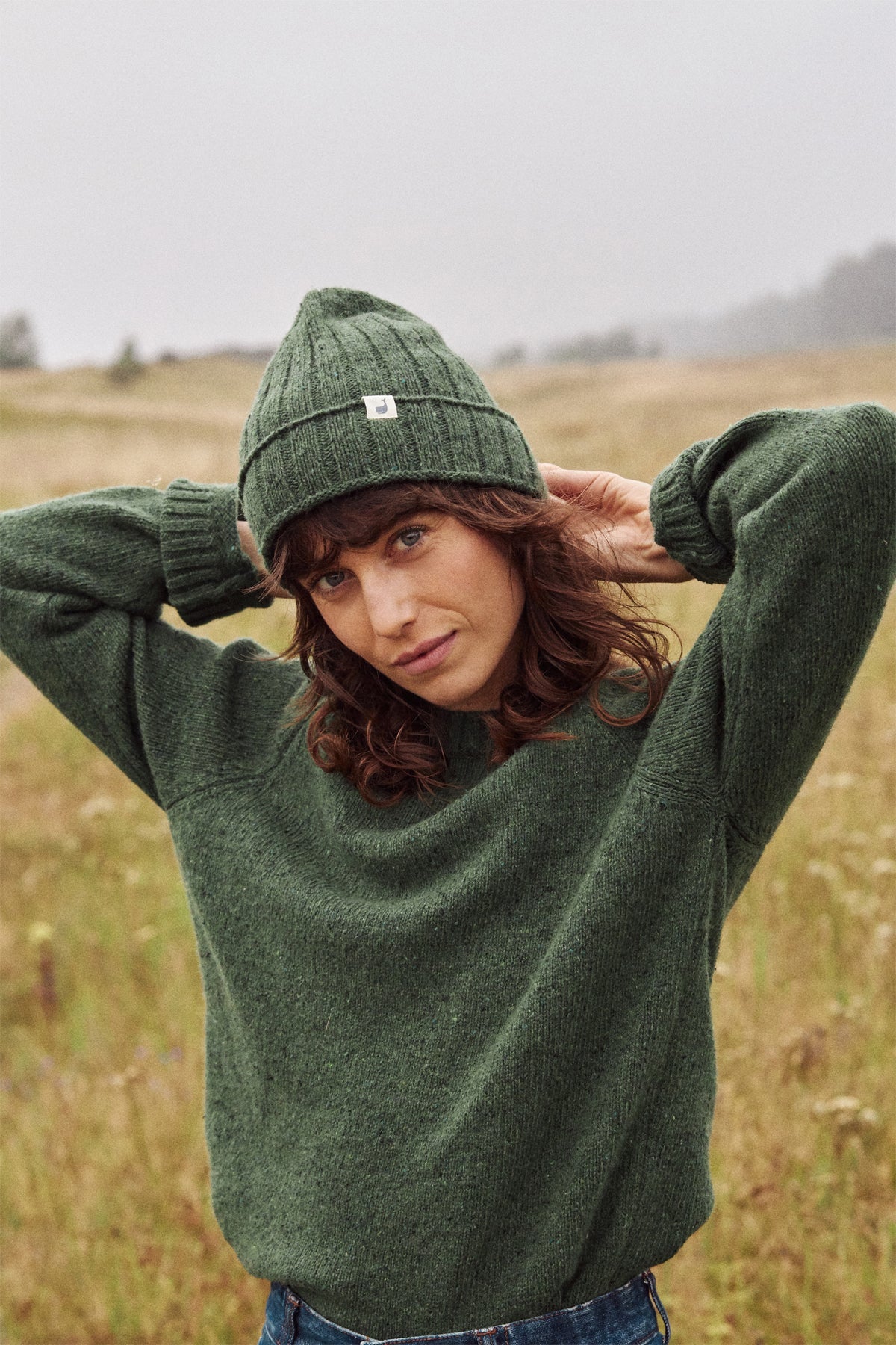 Cribinau Beanie - Green