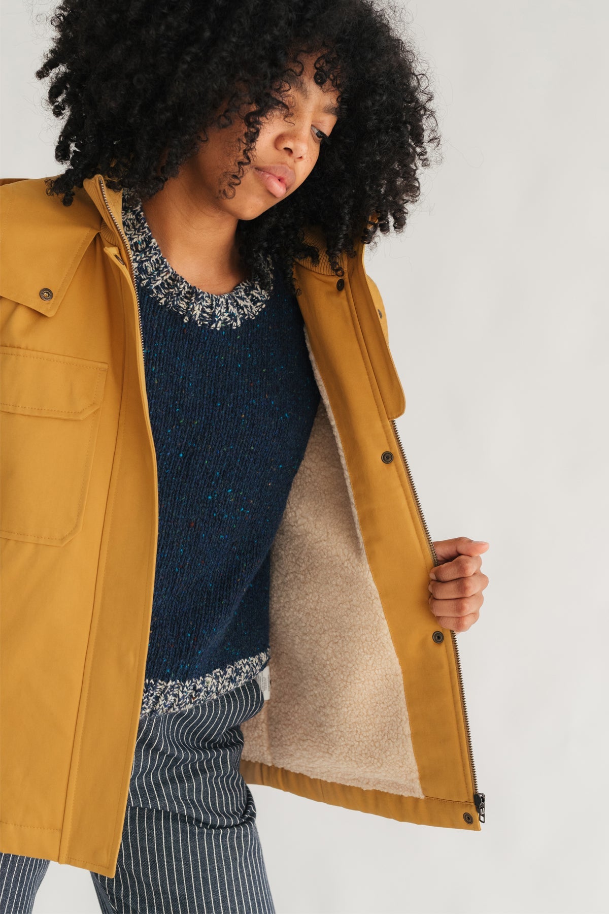 meta-preview, fall organic cotton jacket