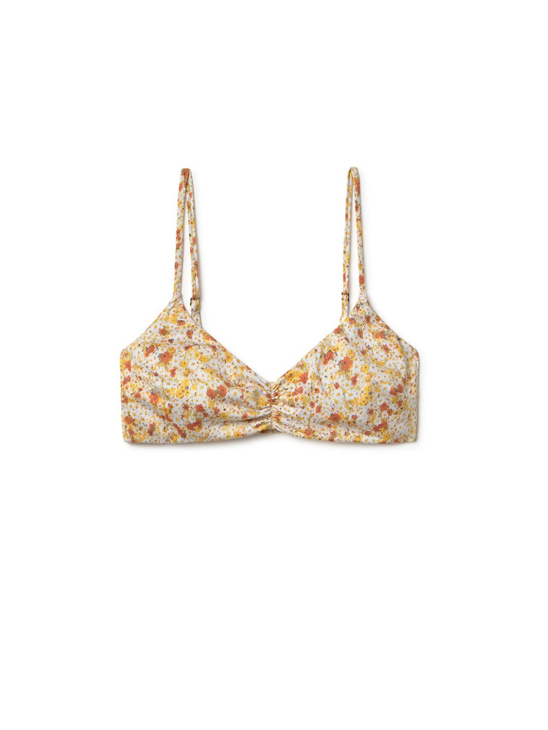 Gozo Top - Golden Flowers