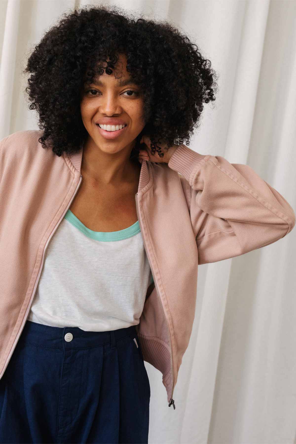 meta-hover, vintage rose bomber jacket for women