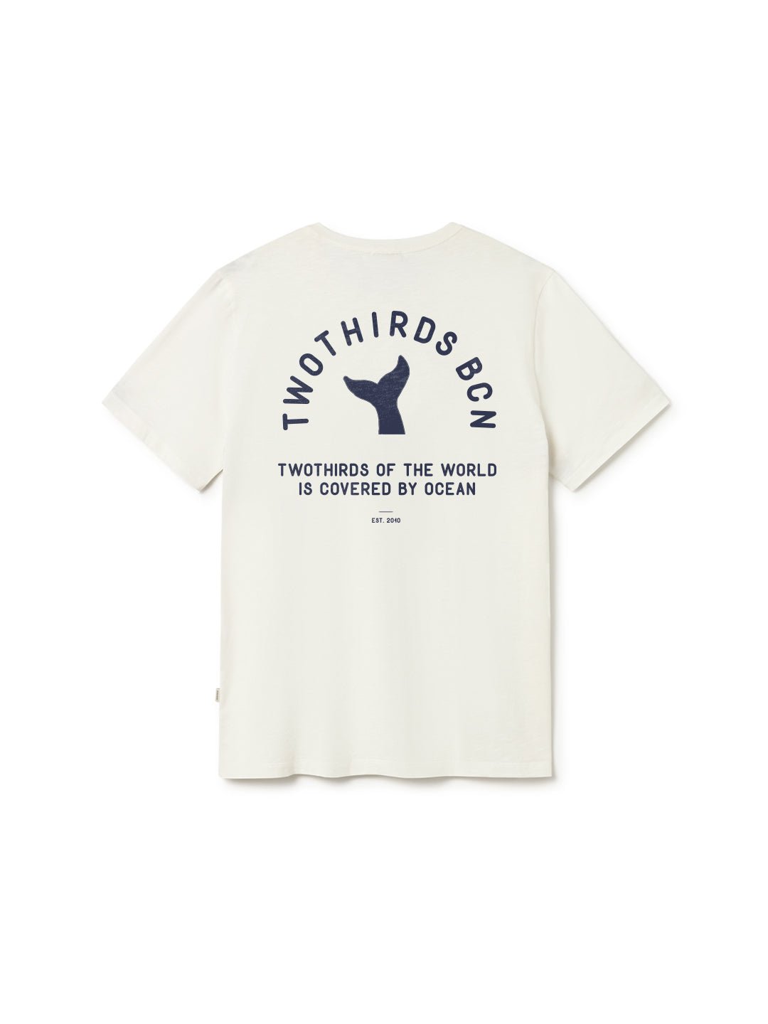 Off white graphic tshirt men back