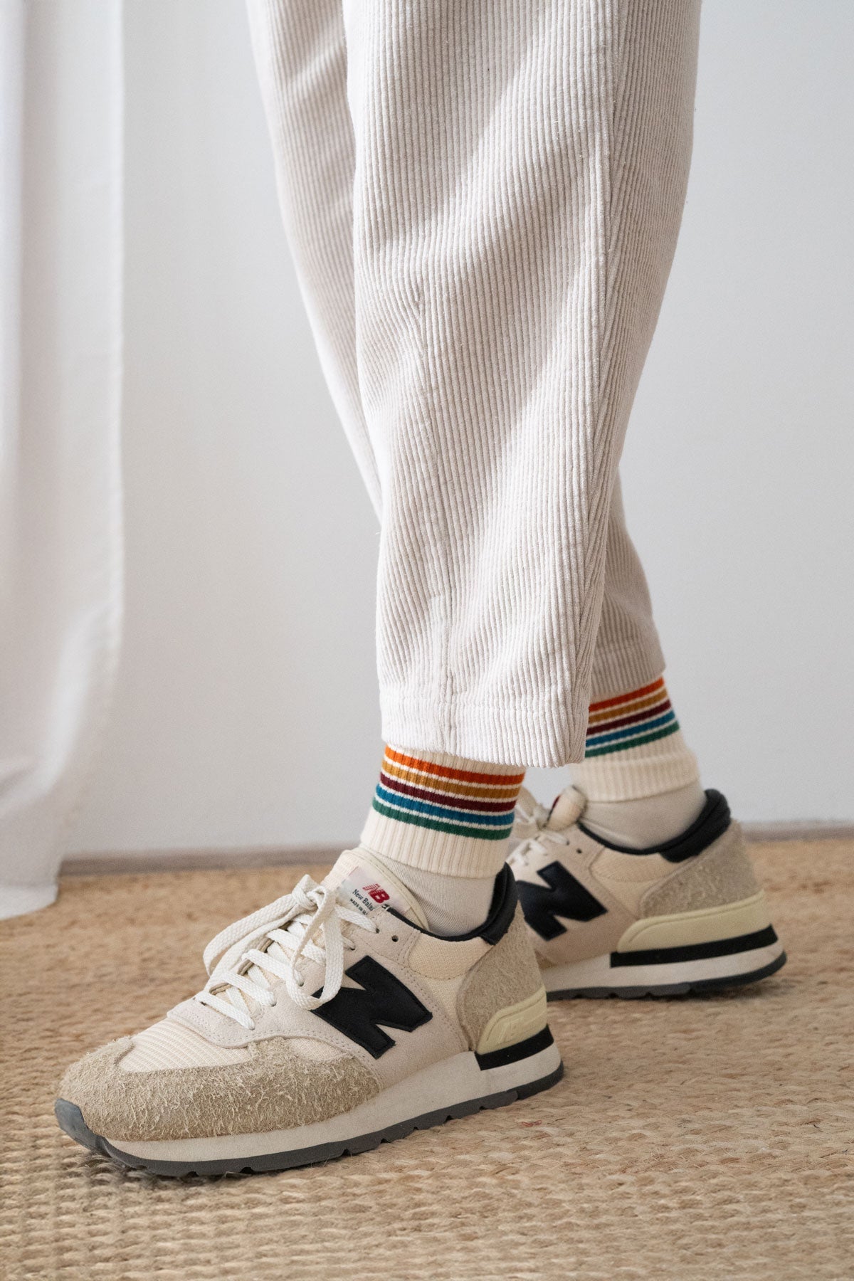 Haruku Corduroy - Feather Grey