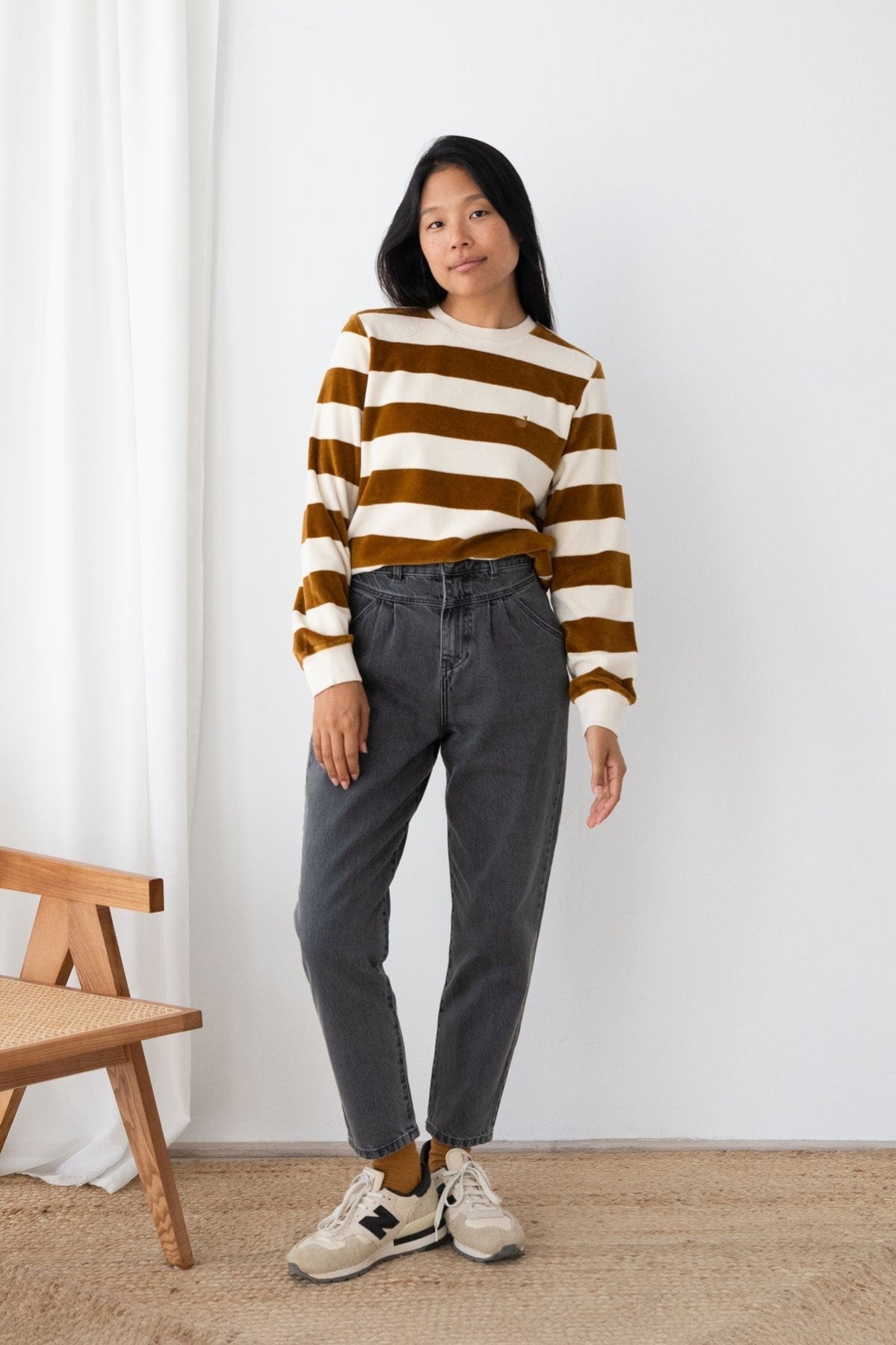 Hawi - Gold Brown Stripes