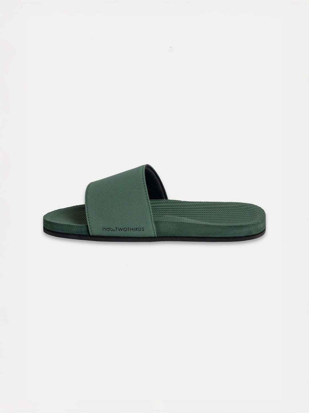 Indosole Slide Leaf Green