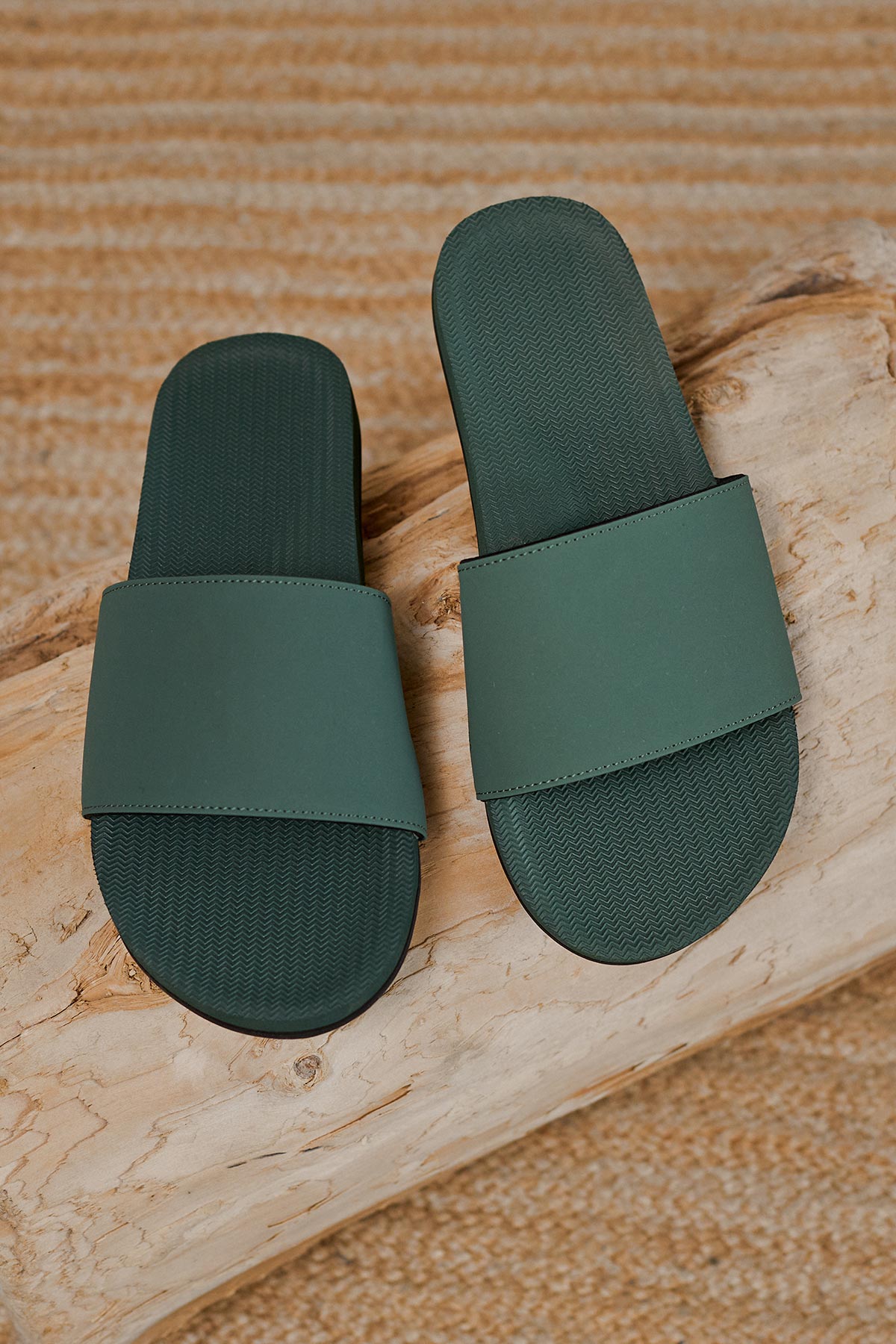Indosole Slide - Leaf Green