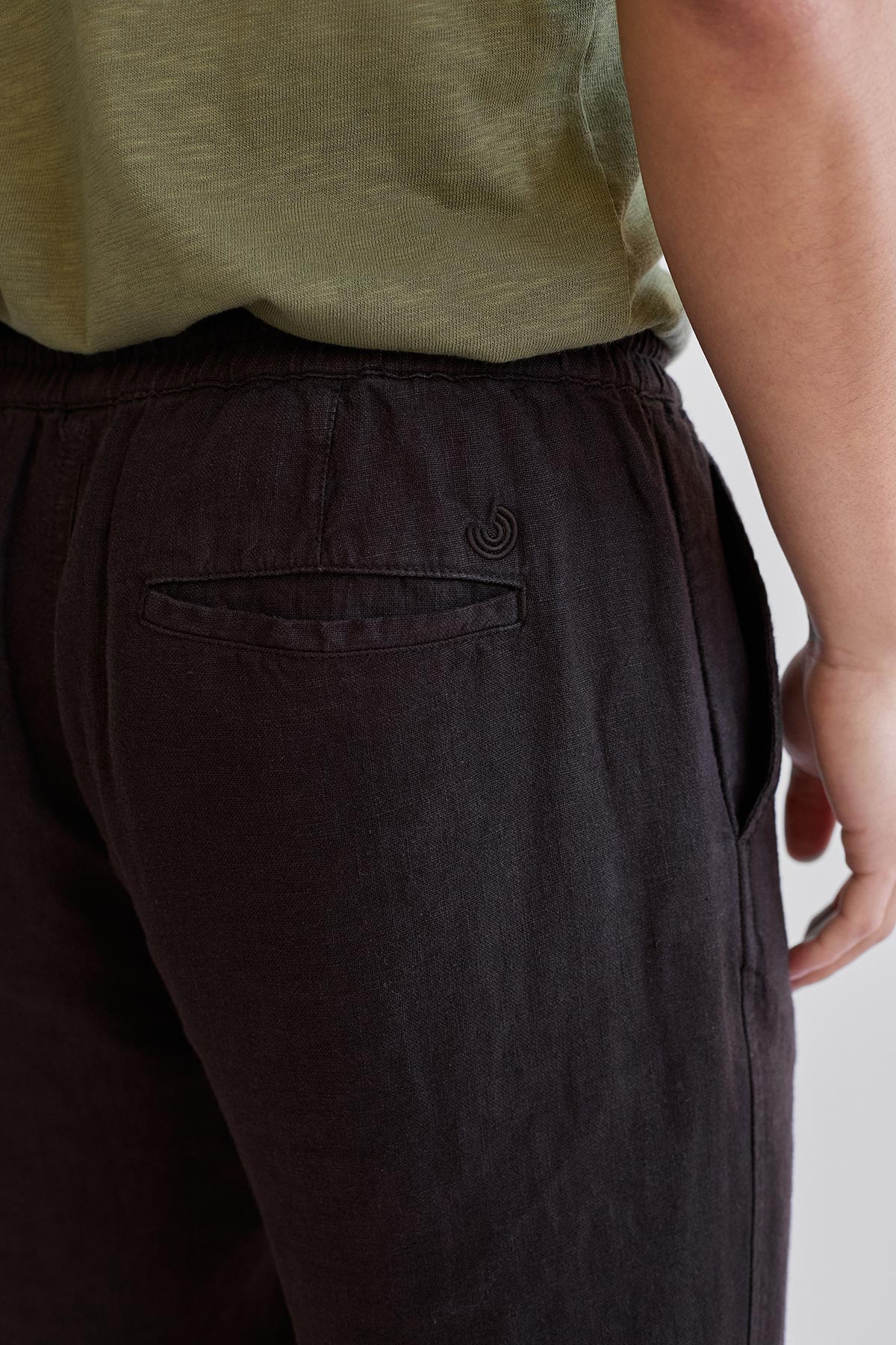 breathable brown casual trousers