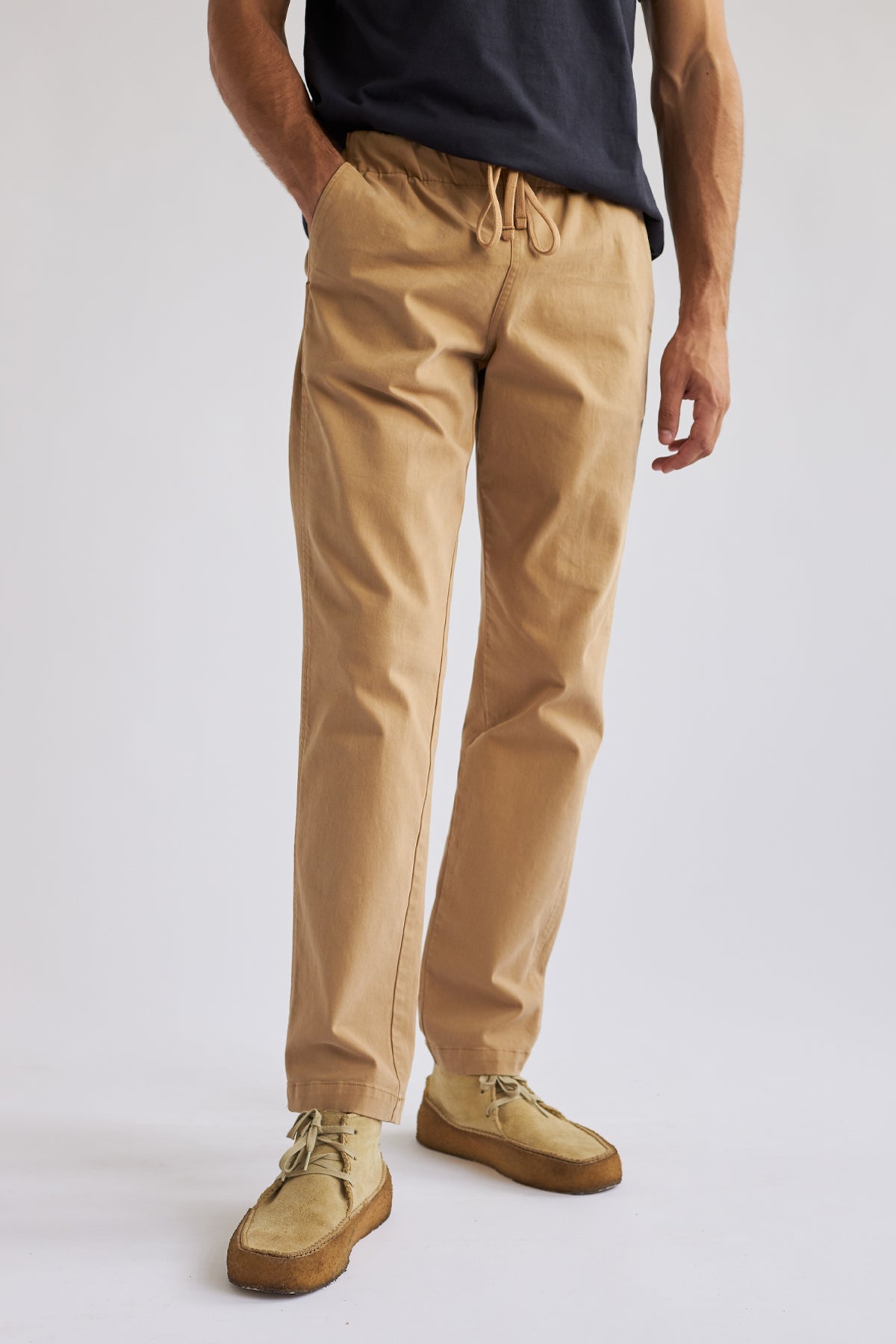 meta-preview, sustainable brushed  cotton men pants