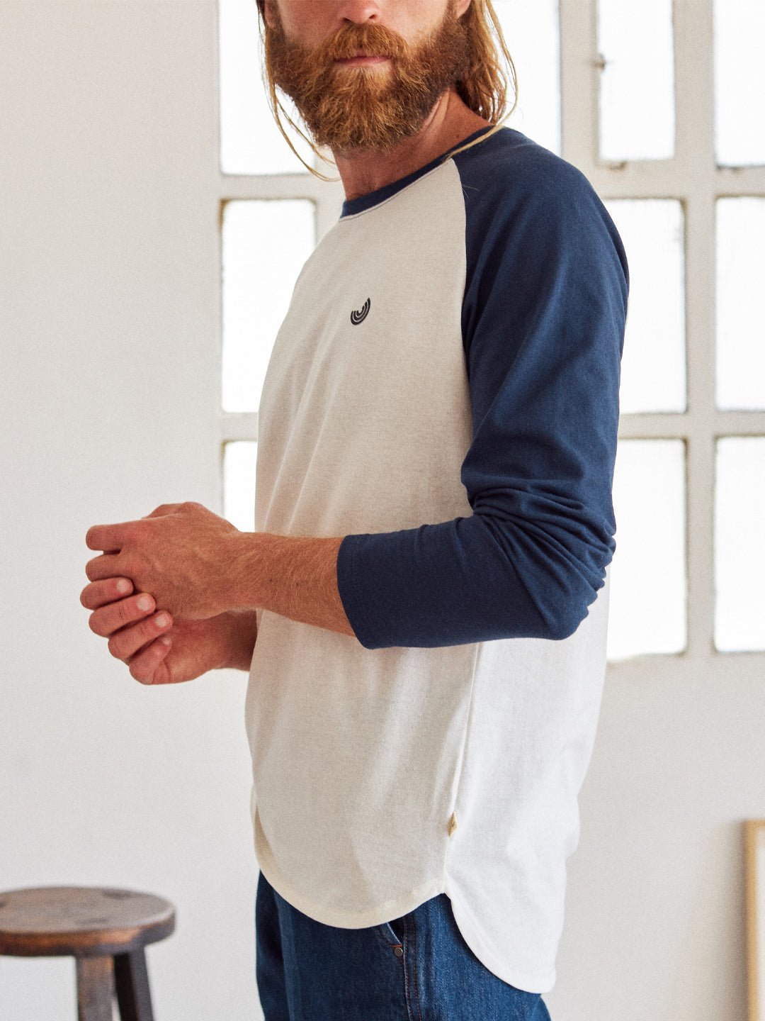 Likuri - Natural White/Navy