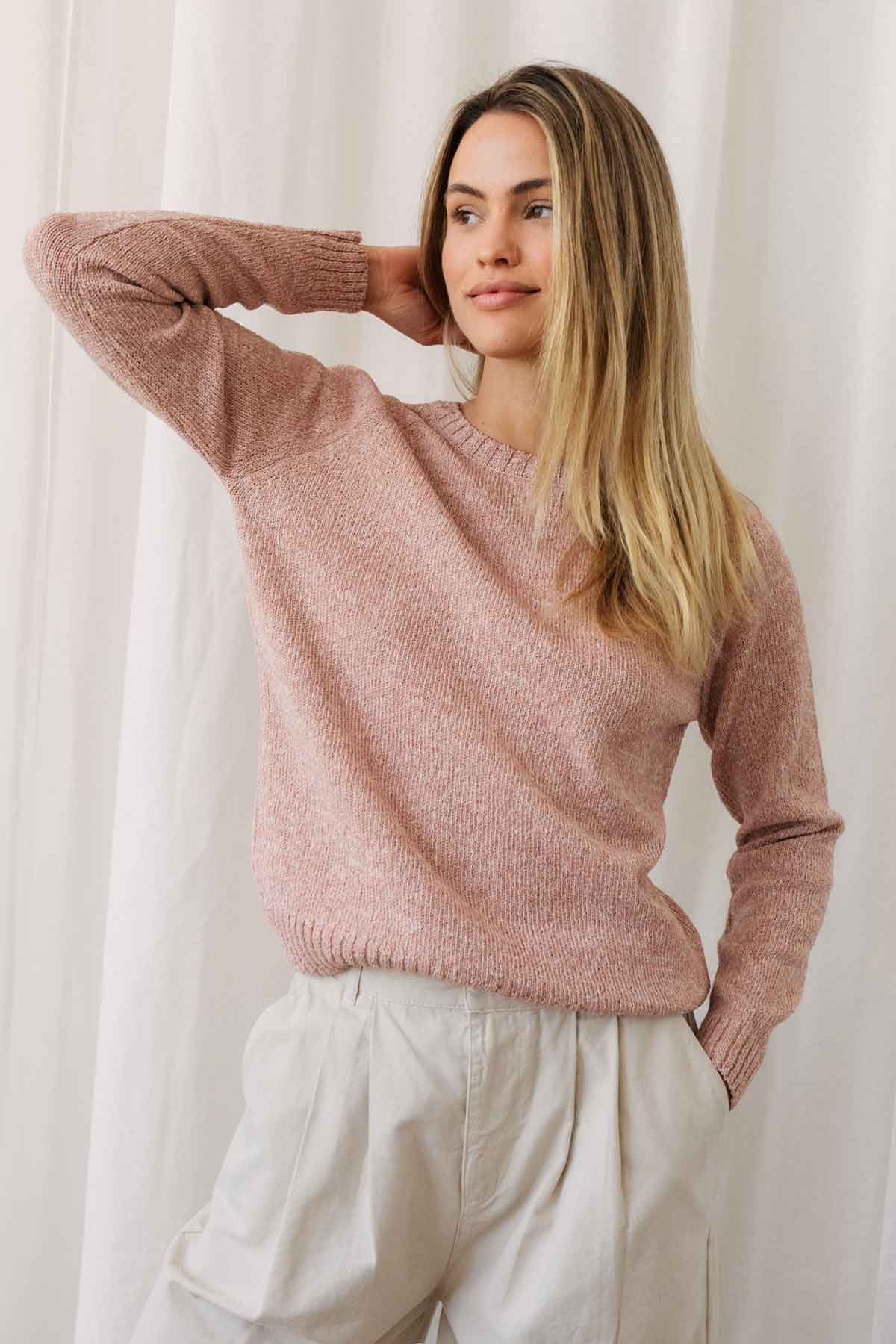 relaxed fit knit for women