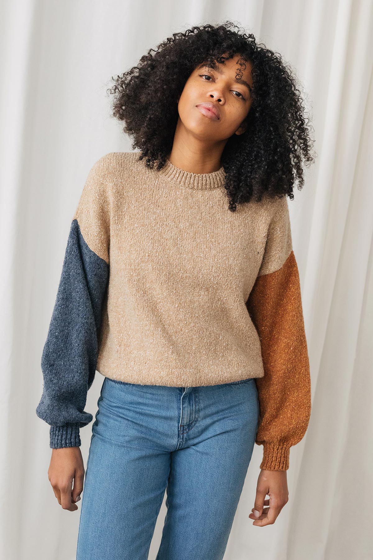 TWOTHIRDS recycled knit sweater