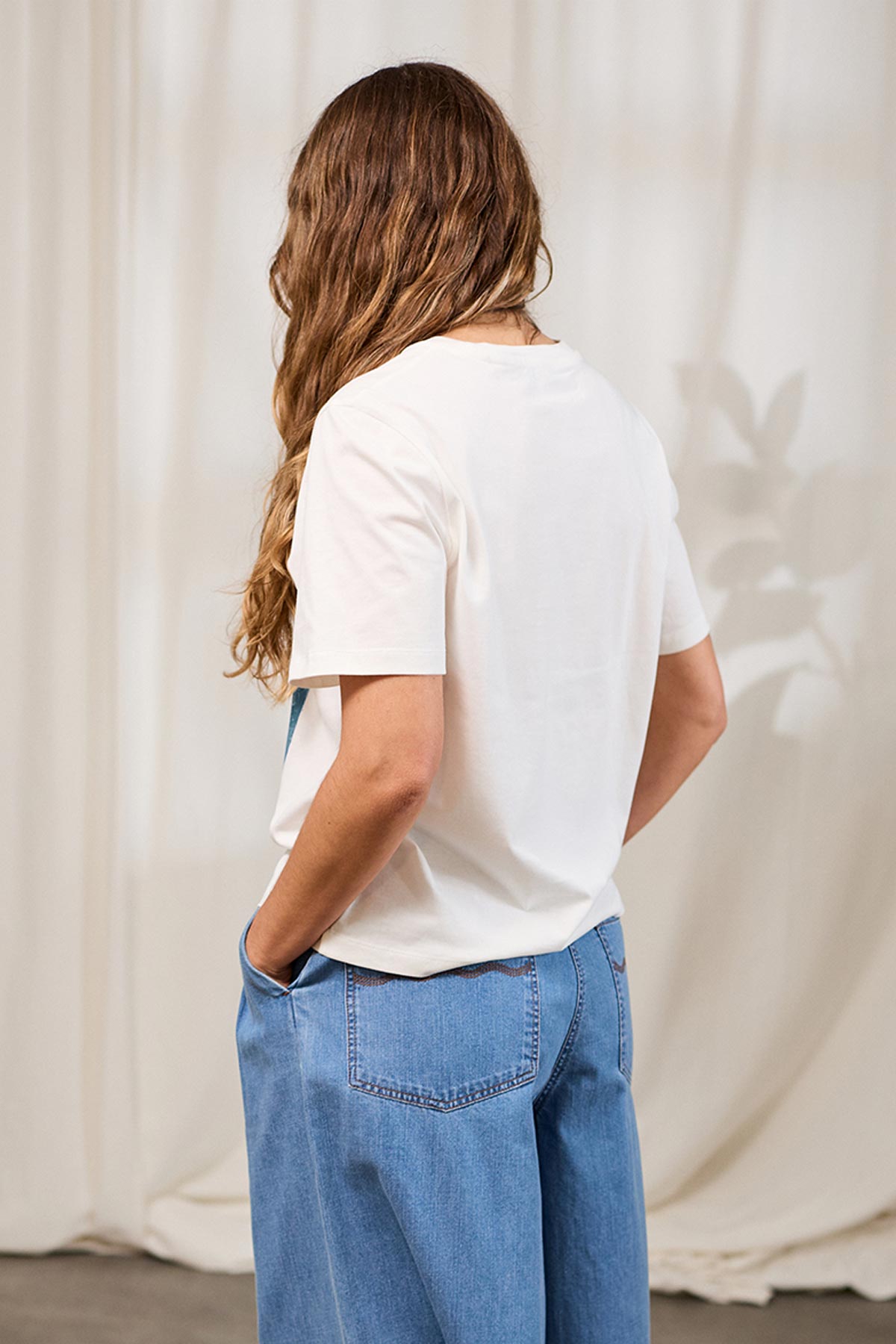 comfortable t-shirt made with organic and recycled cotton