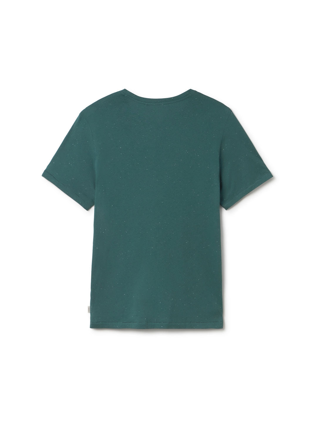 Green Roundneck t-shirt men back