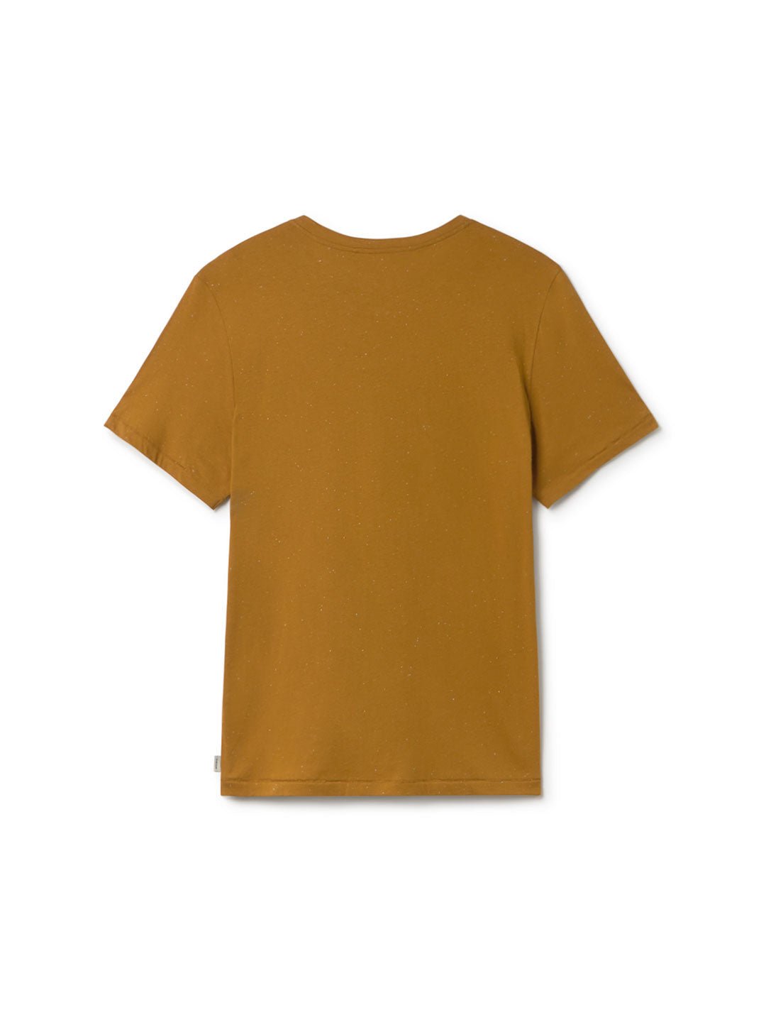 Mustard Roundneck t-shirt men back
