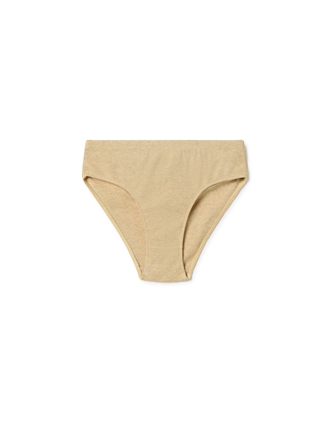 Recycled Rib Brief - Yellow Pastel