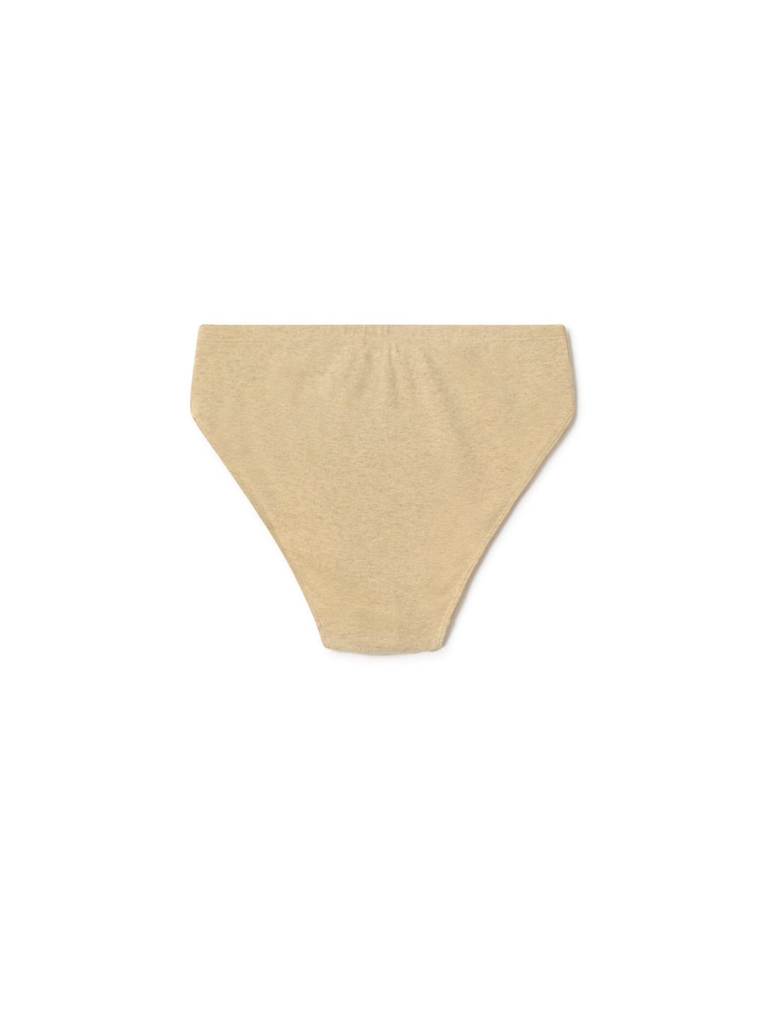 Recycled Rib Brief - Yellow Pastel