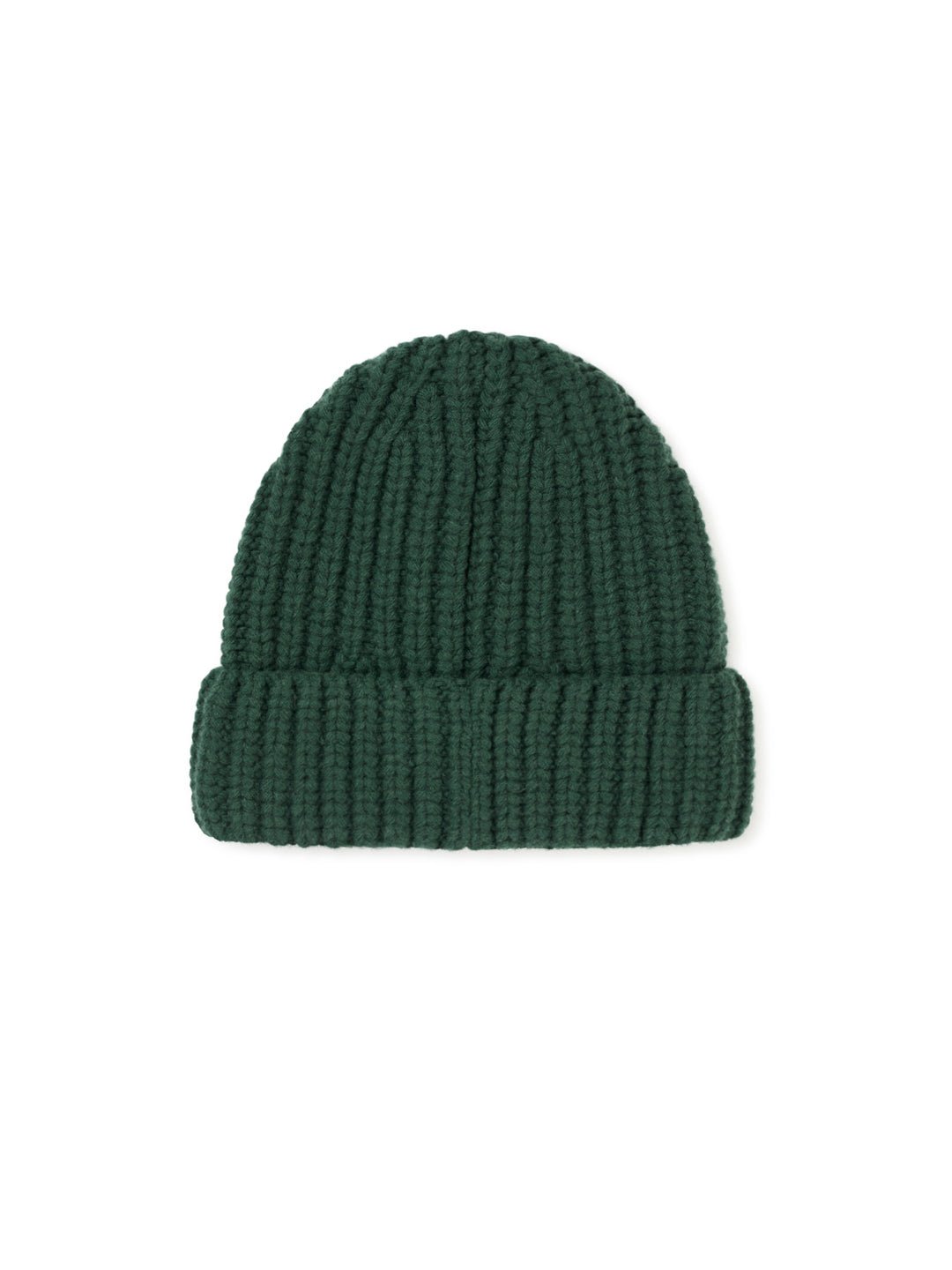 Ribbed Beanie - Dark Green