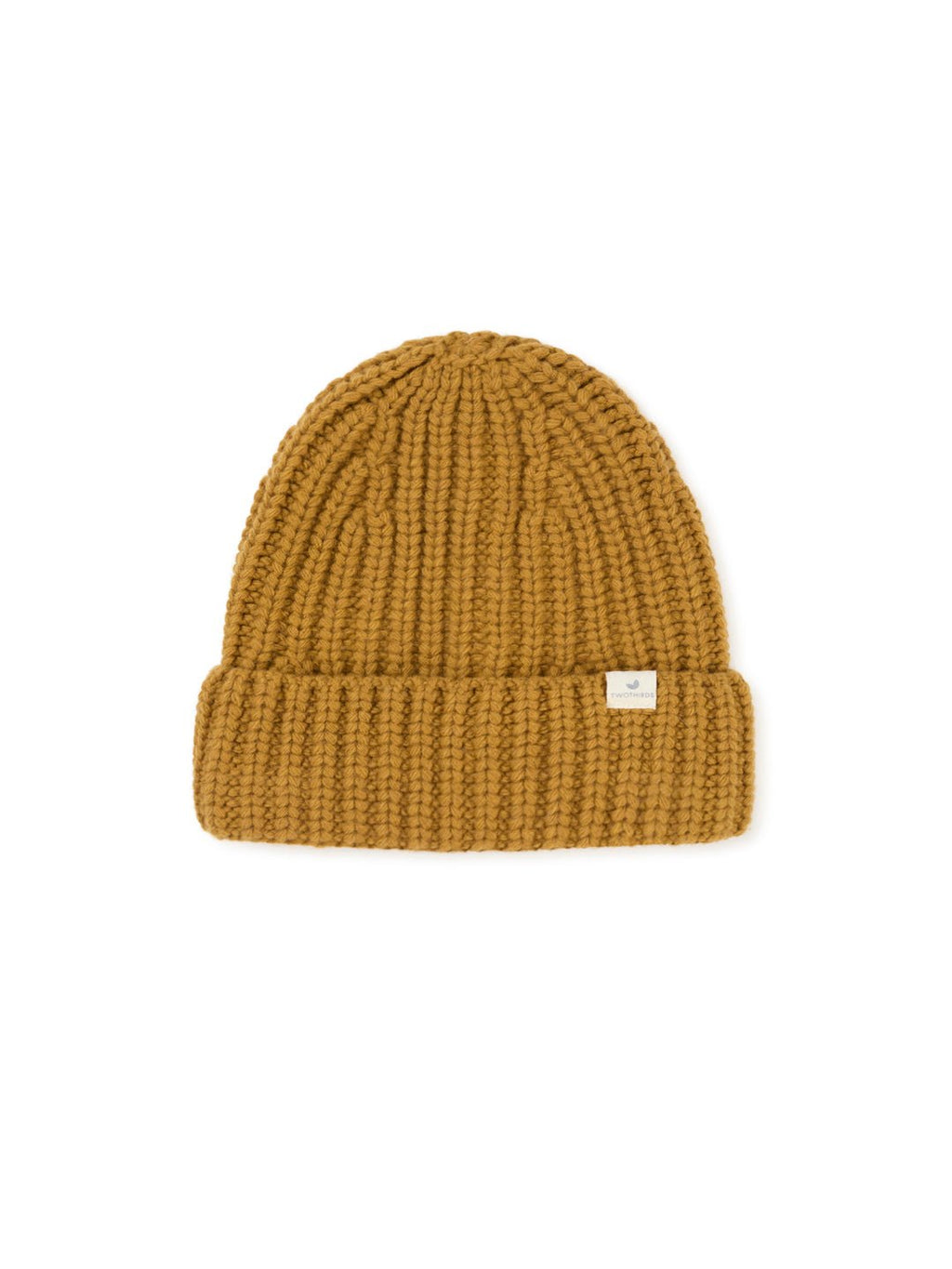 Ribbed Beanie - Mustard